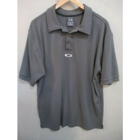 Oakley Other - Gray Oakley Software Polo Shirt Size Large